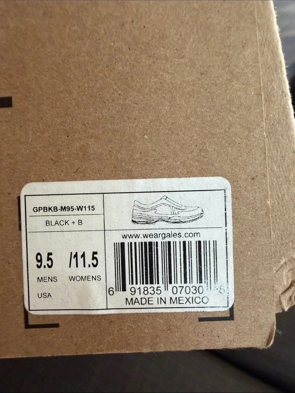 Gales The standing shoe Men's/Womens Black Slip-On Work Clogs